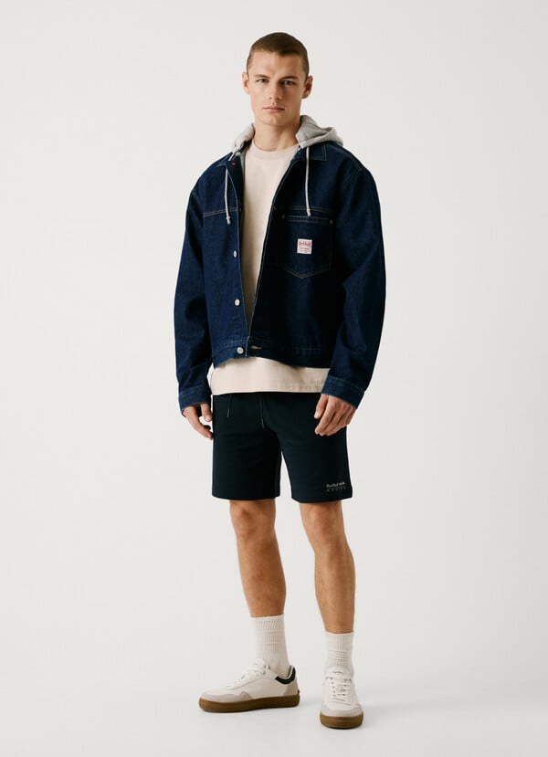 Pepe Jeans bermuda felpa fit slim