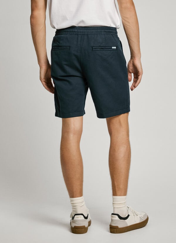 Pepe Jeans Bermuda Lino Fit Relaxed