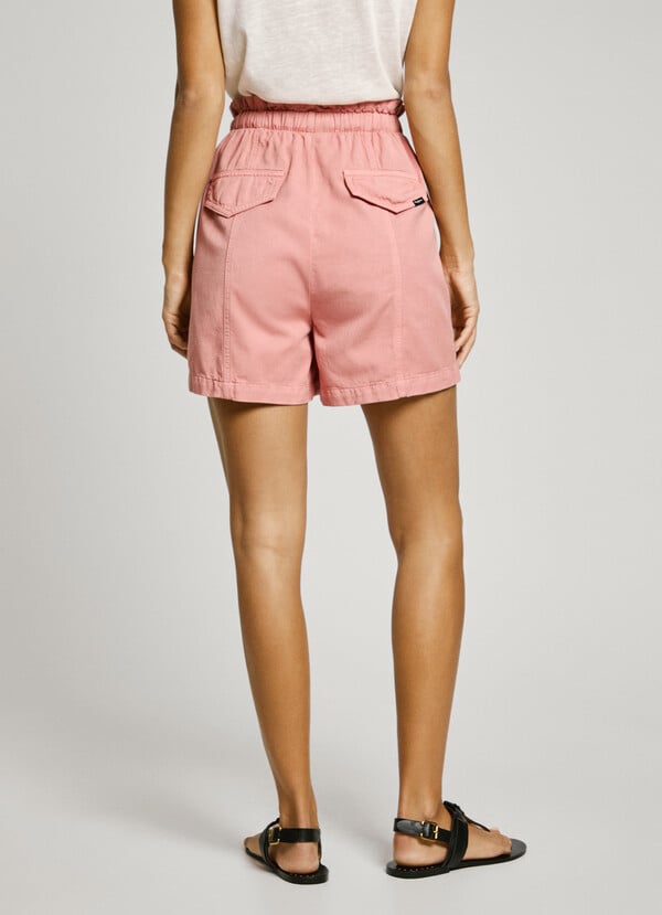 Pepe Jeans Bermuda Paper Bag De Sarga