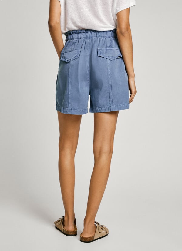 Pepe Jeans Bermuda Paper Bag De Sarga