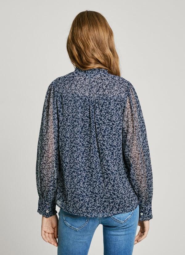 Pepe Jeans Blusa Fluida Estampado Floral