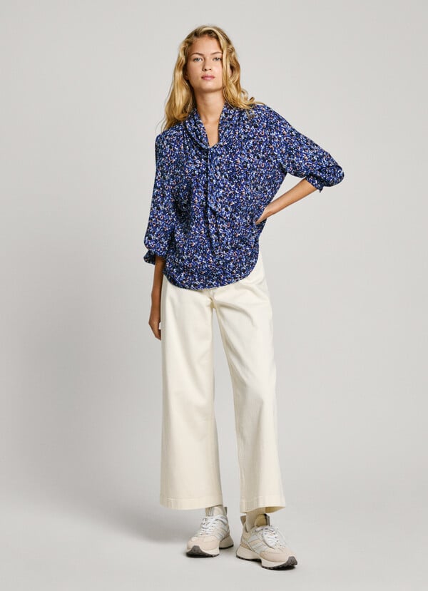 Pepe Jeans Blusa Fluida Estampado Floral