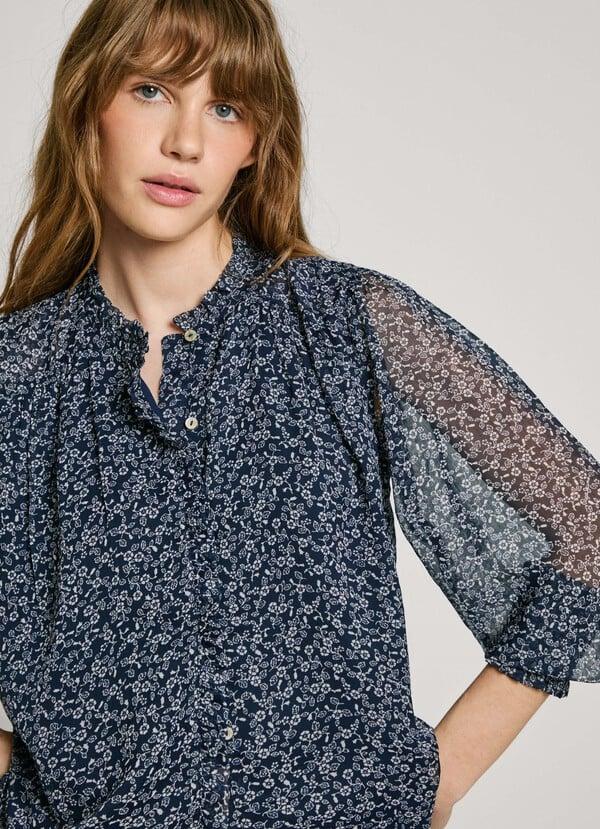 Pepe Jeans blusa fluida estampado floral
