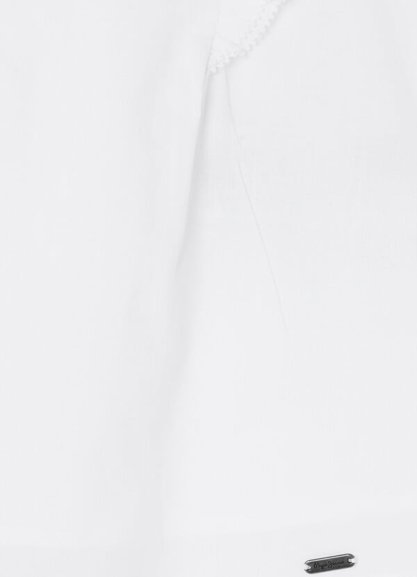 Pepe Jeans Blusa Fluida Manga Mariposa