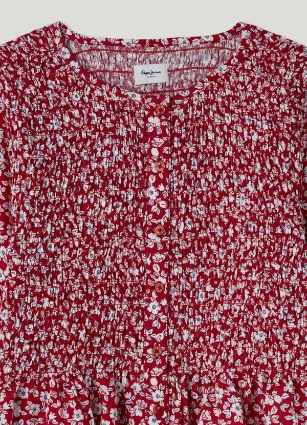 Pepe Jeans Blusa Manga Larga Estampado Floral