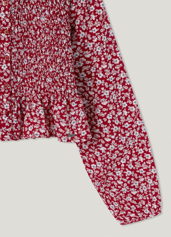Pepe Jeans Blusa Manga Larga Estampado Floral
