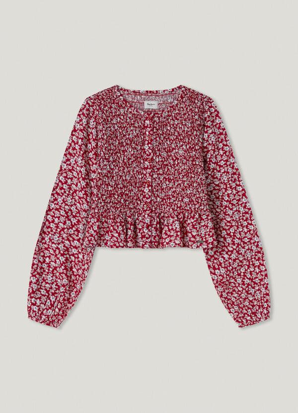 Pepe Jeans blusa manga larga estampado floral