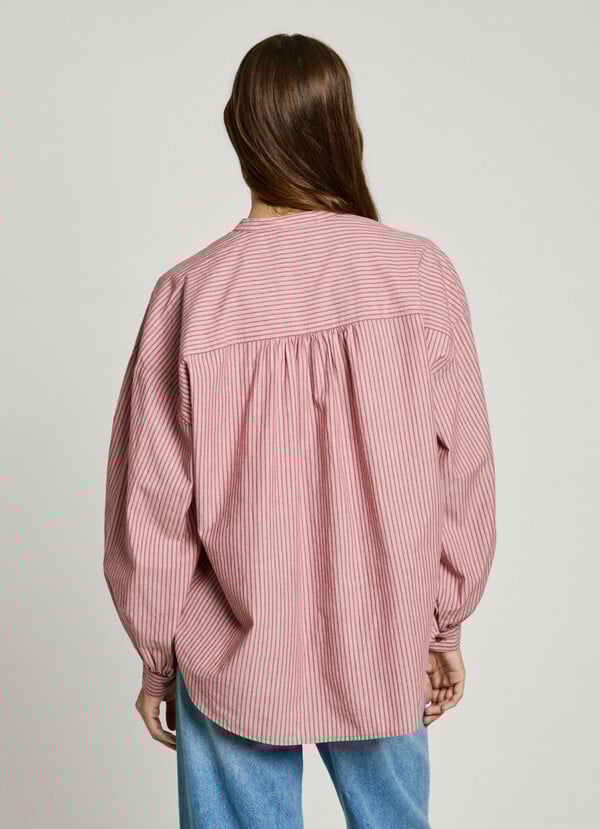 Pepe Jeans Blusa Rayas Fit Relaxed