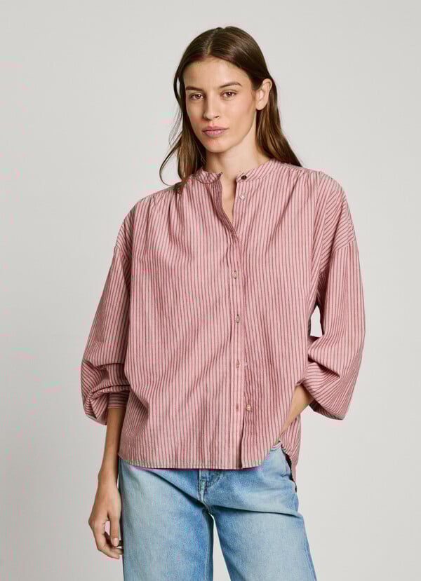 Pepe Jeans blusa rayas fit relaxed