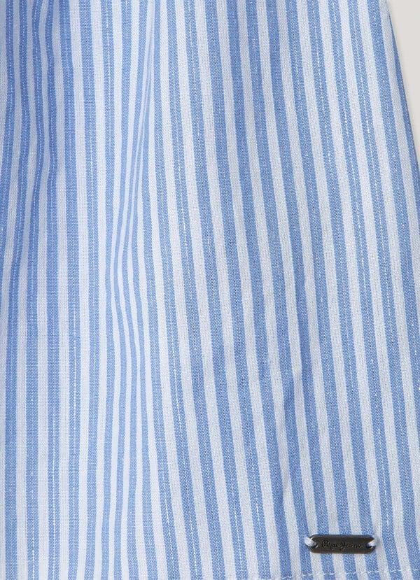 Pepe Jeans Blusa Rayas Manga Mariposa