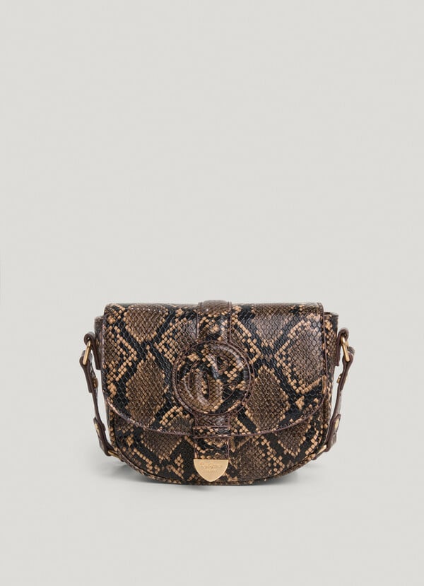 Pepe Jeans Bolso Con Solapa Animal Print