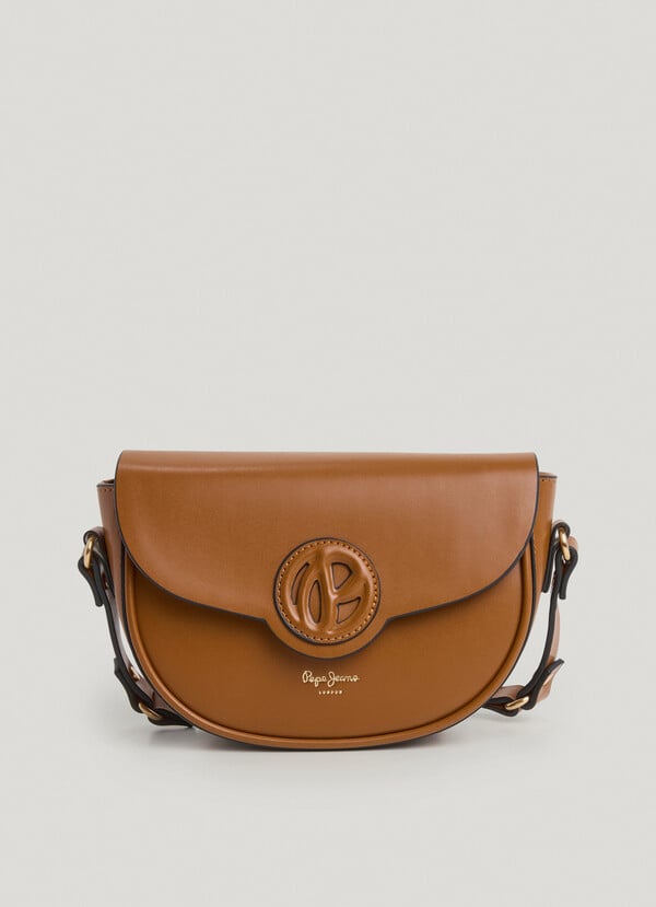 Pepe Jeans Bolso Con Solapa Efecto Piel