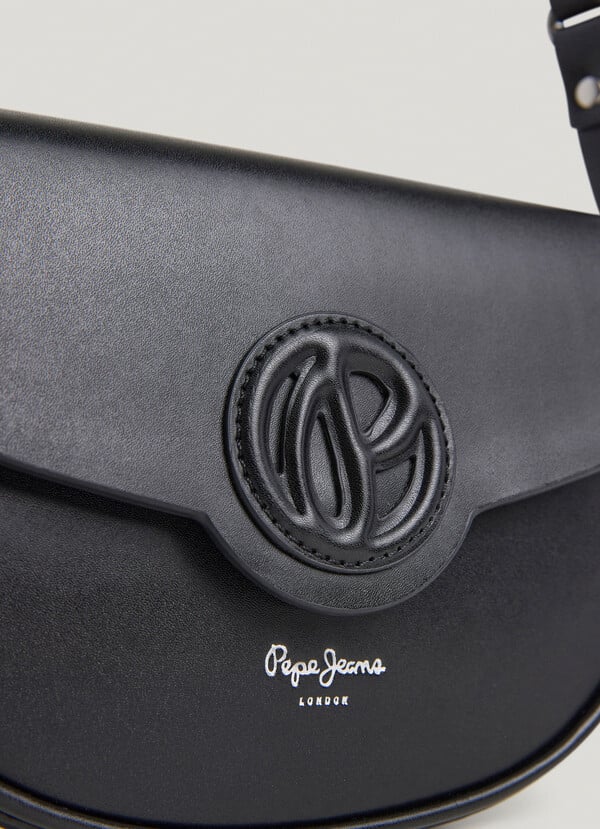 Pepe Jeans Bolso Con Solapa Efecto Piel