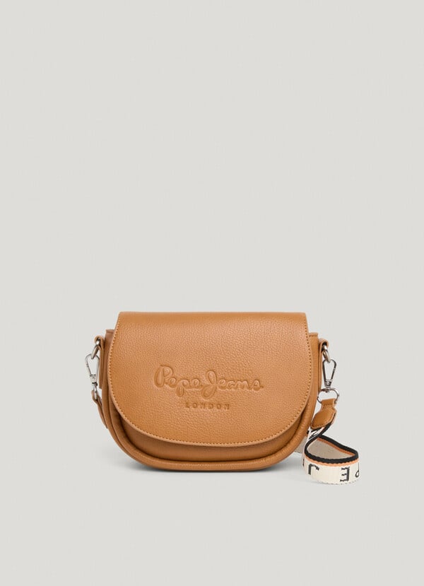 Pepe Jeans Bolso Solapa Efecto Piel