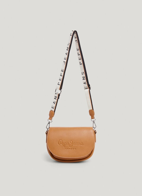 Pepe Jeans Bolso Solapa Efecto Piel