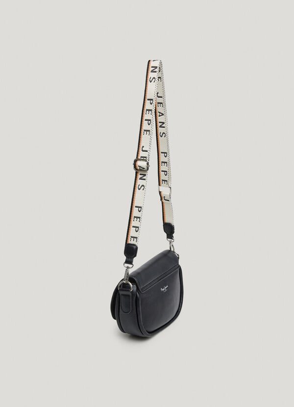 Pepe Jeans Bolso Solapa Efecto Piel