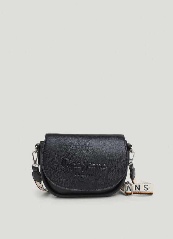 Pepe Jeans Bolso Solapa Efecto Piel
