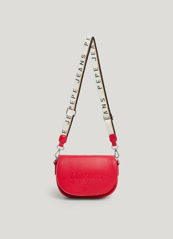 Pepe Jeans Bolso Solapa Efecto Piel