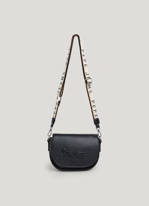 Pepe Jeans Bolso Solapa Efecto Piel