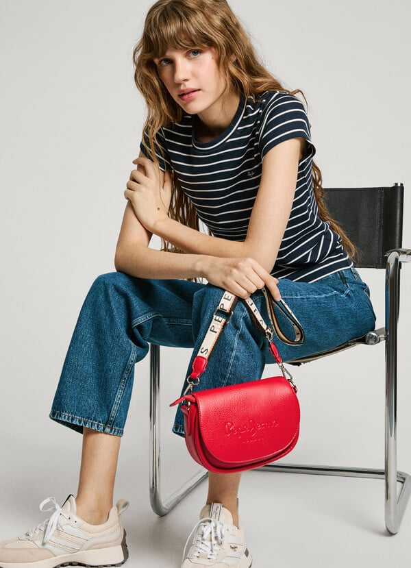 Pepe Jeans bolso solapa efecto piel