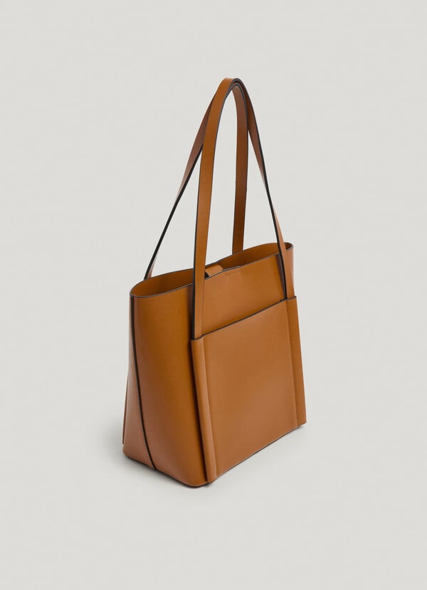 Pepe Jeans Bolso Tote Efecto Piel