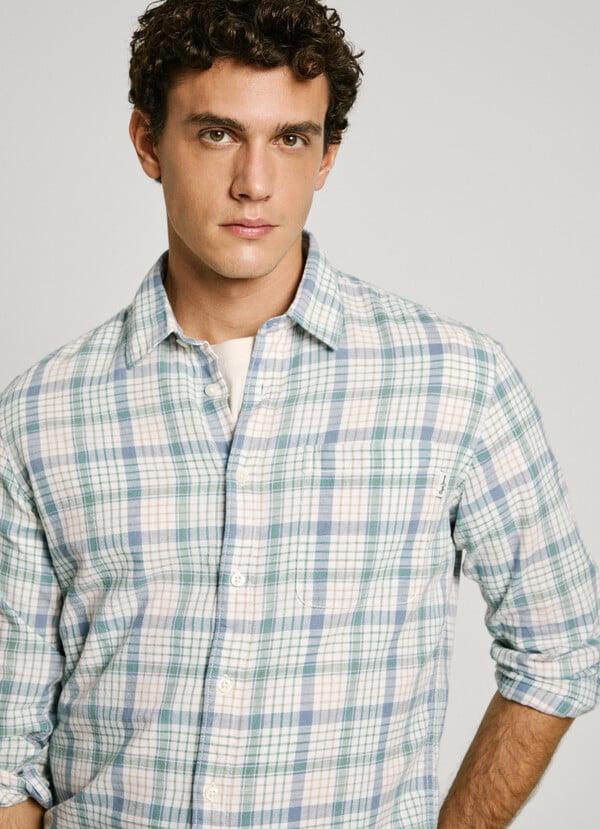 Pepe Jeans Camisa Cuadros Fit Regular
