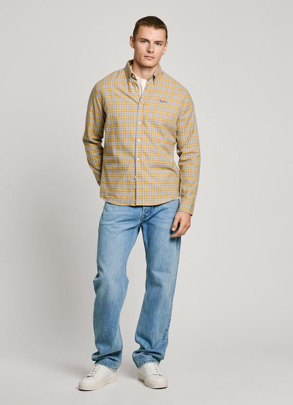 Pepe Jeans Camisa Cuadros Fit Regular