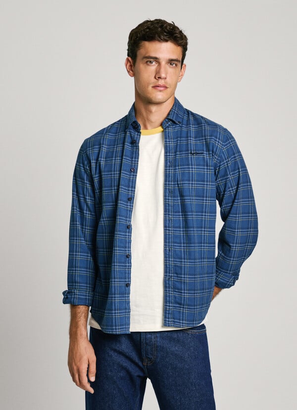 Pepe Jeans camisa cuadros fit regular