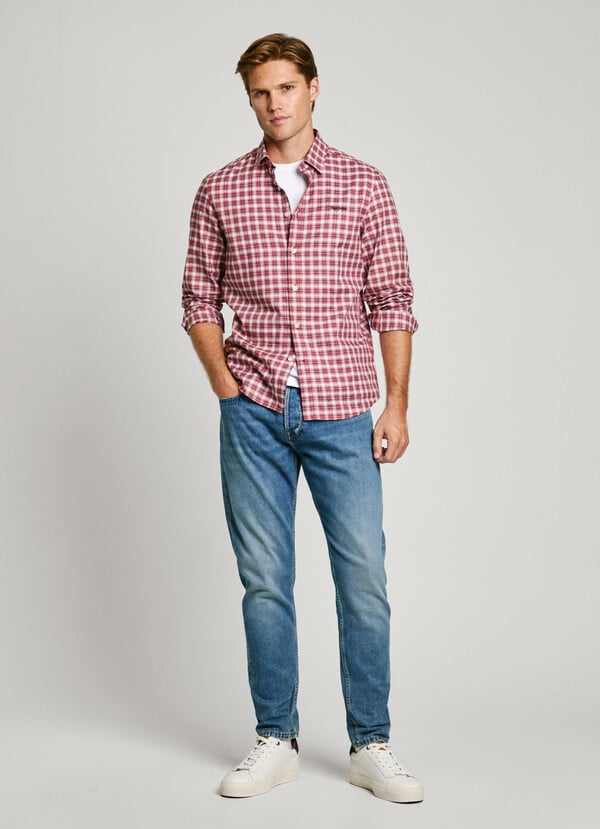 Pepe Jeans Camisa Cuadros Fit Regular