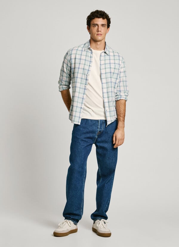 Pepe Jeans Camisa Cuadros Fit Regular