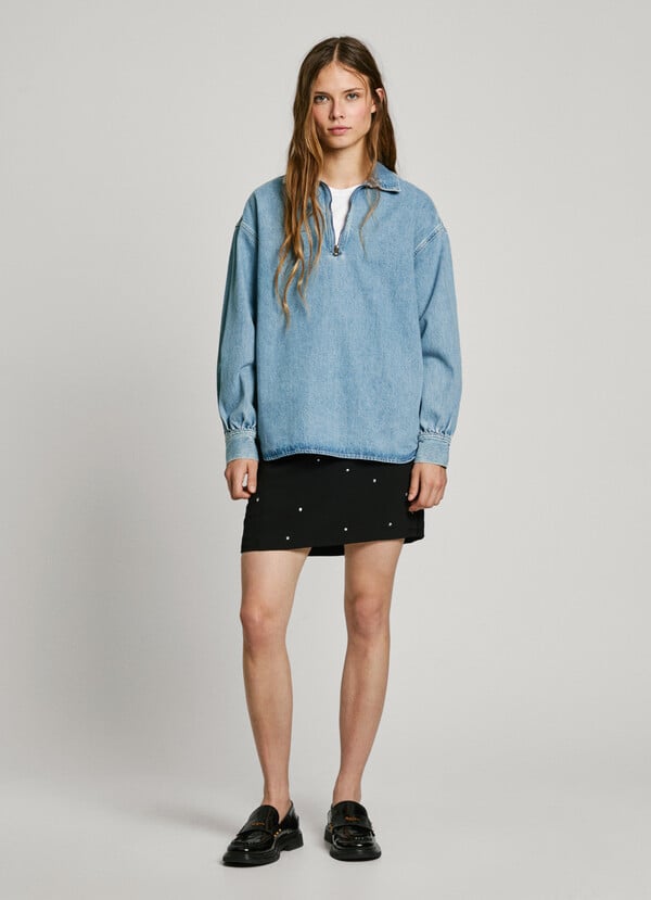 Pepe Jeans Camisa Denim Fit Loose