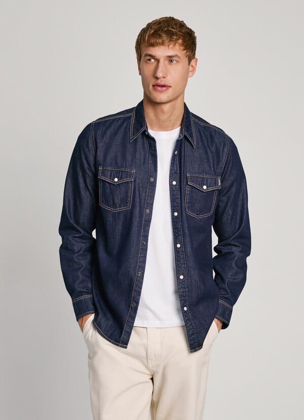 Pepe Jeans Camisa Denim Fit Regular