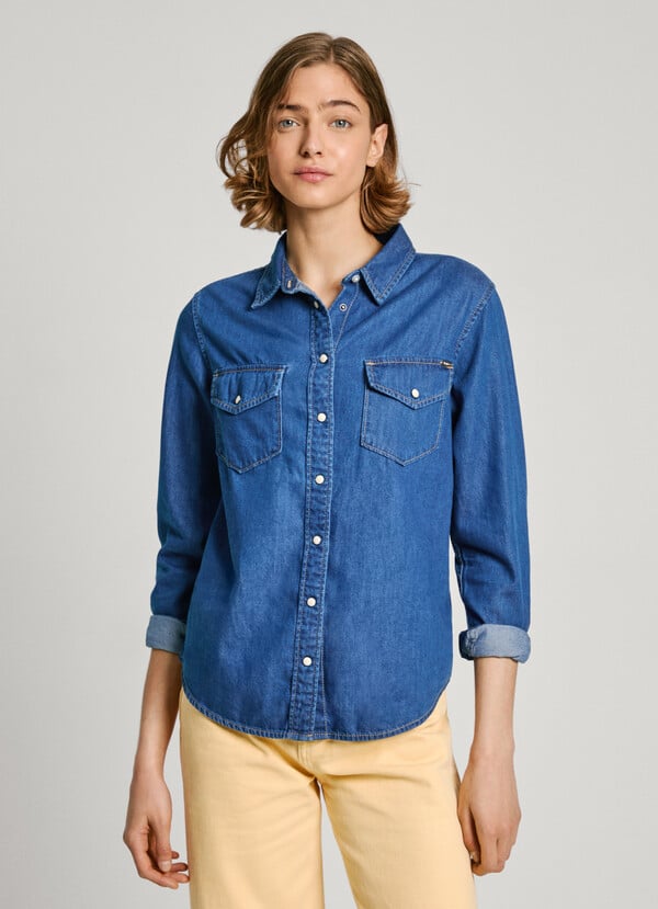 Pepe Jeans Camisa Denim Fit Regular