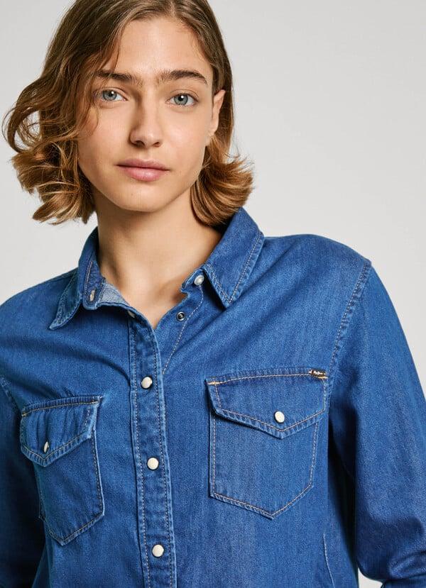 Pepe Jeans Camisa Denim Fit Regular