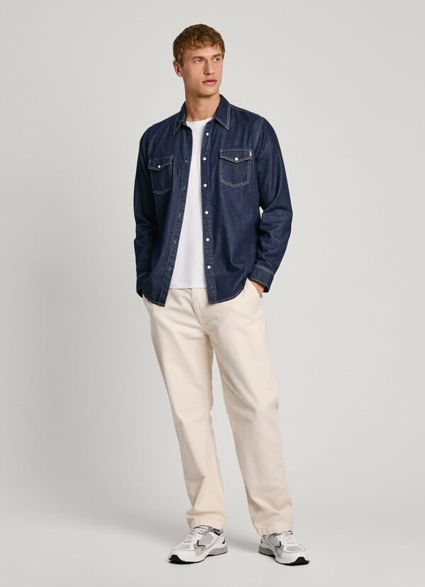 Pepe Jeans Camisa Denim Fit Regular