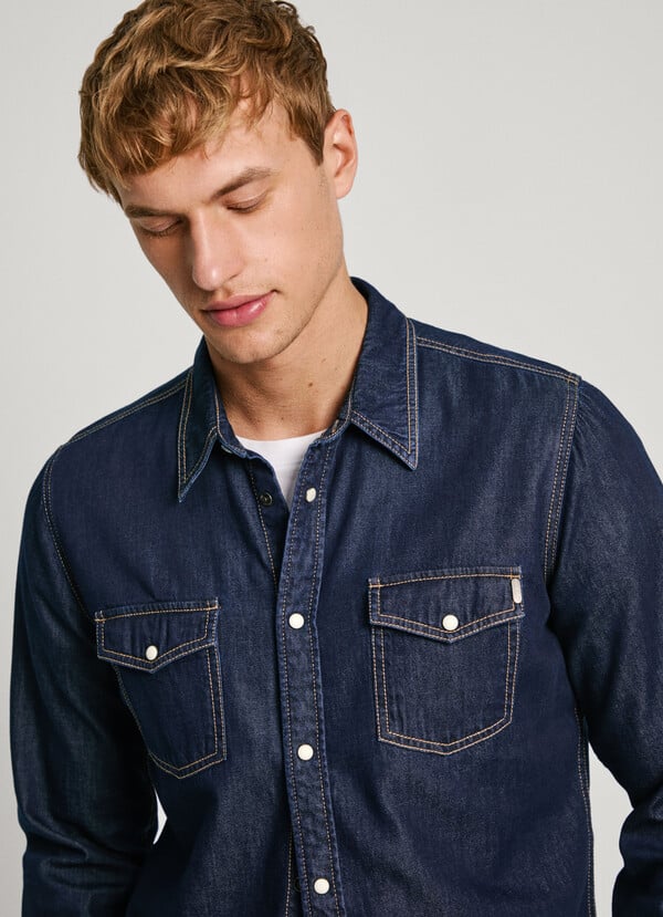 Pepe Jeans Camisa Denim Fit Regular