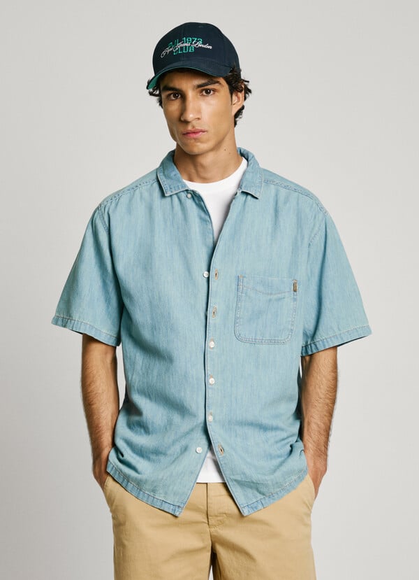 Pepe Jeans camisa denim fit relaxed