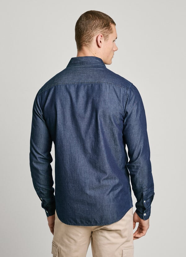 Pepe Jeans Camisa Denim Fit Slim