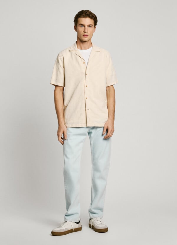 Pepe Jeans Camisa Dobby Fit Regular