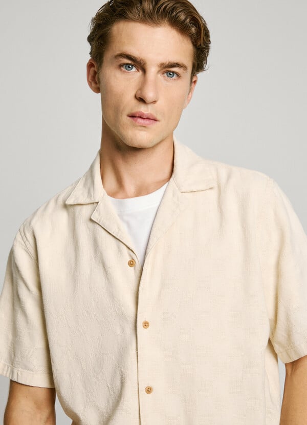 Pepe Jeans Camisa Dobby Fit Regular