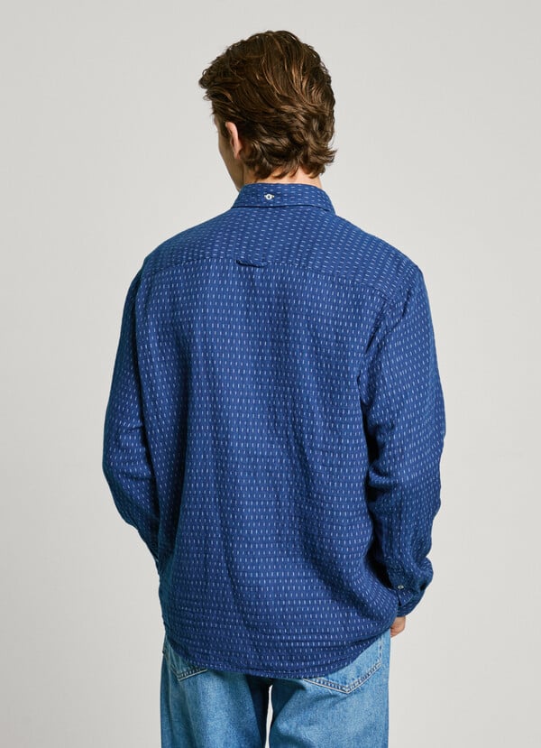 Pepe Jeans Camisa Estampada Fit Regular