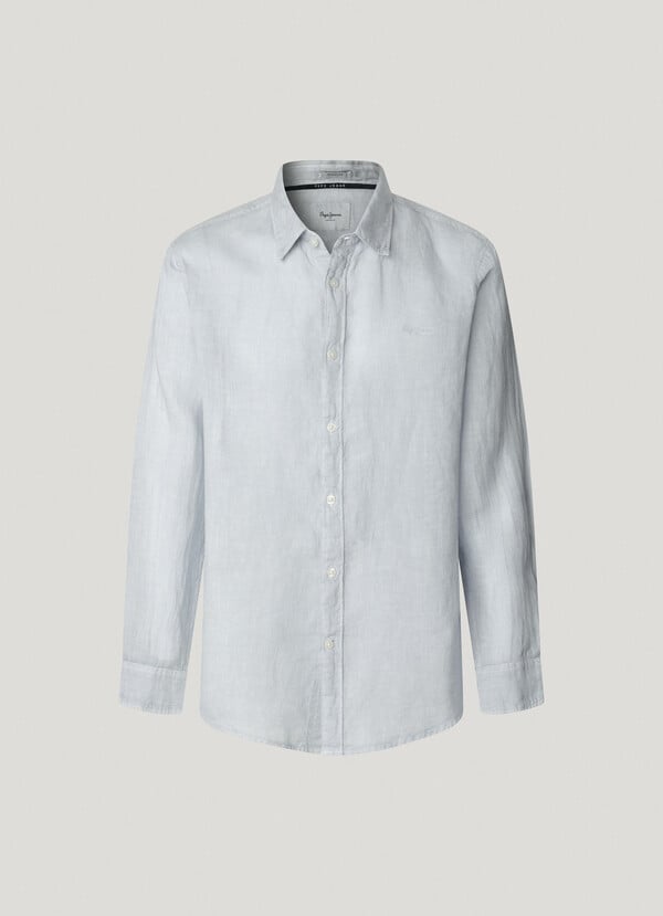 Pepe Jeans Camisa Logo Bordado Fit Regular