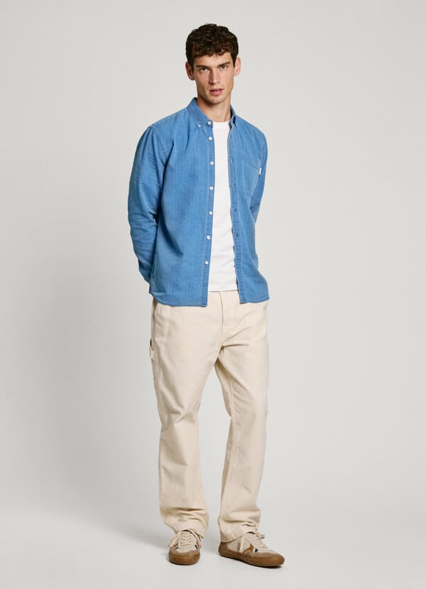 Pepe Jeans Camisa Oxford Fit Regular