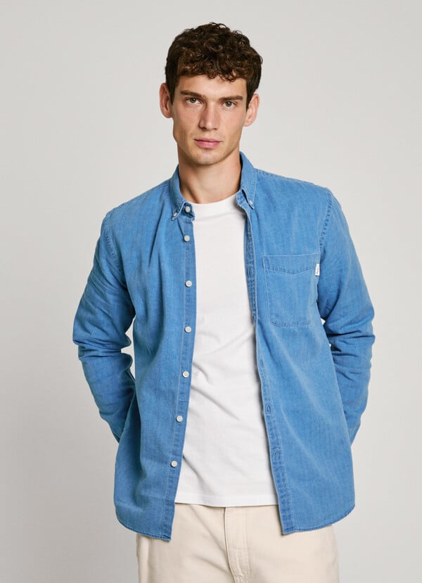 Pepe Jeans camisa oxford fit regular