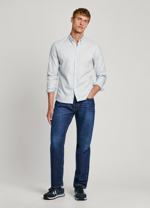 Pepe Jeans Camisa Oxford Fit Slim