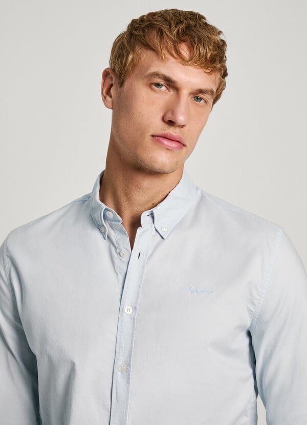 Pepe Jeans Camisa Oxford Fit Slim