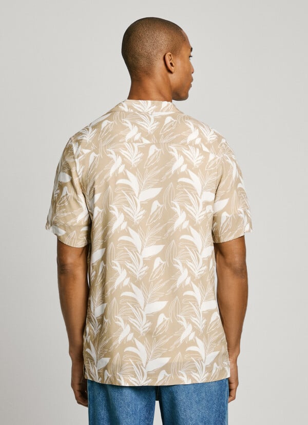 Pepe Jeans Camisa Palmeras Fit Regular