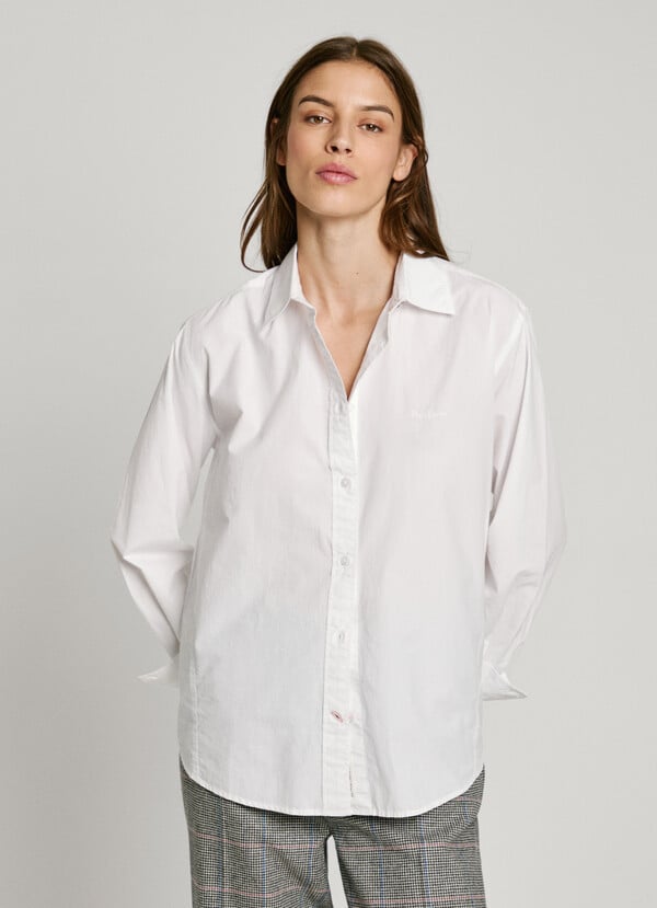 Pepe Jeans Camisa Popelín Fit Regular
