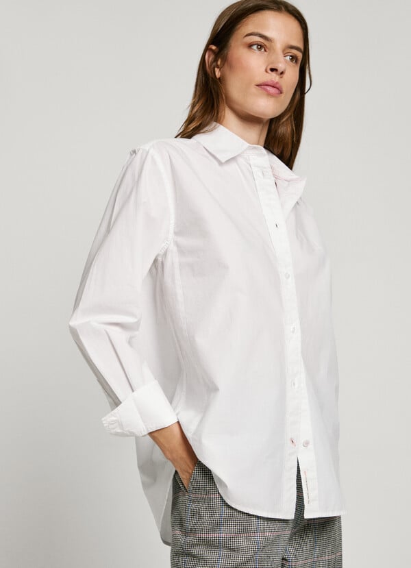 Pepe Jeans Camisa Popelín Fit Regular