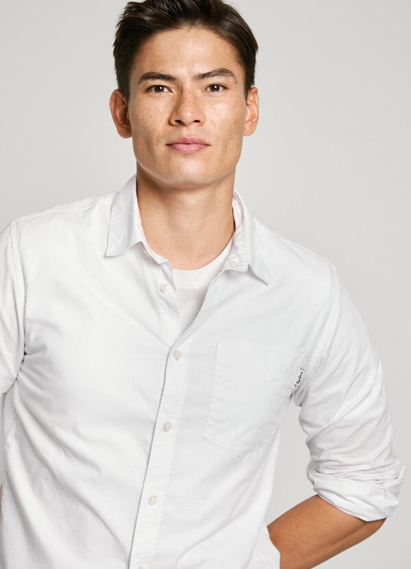 Pepe Jeans Camisa Popelín Fit Regular